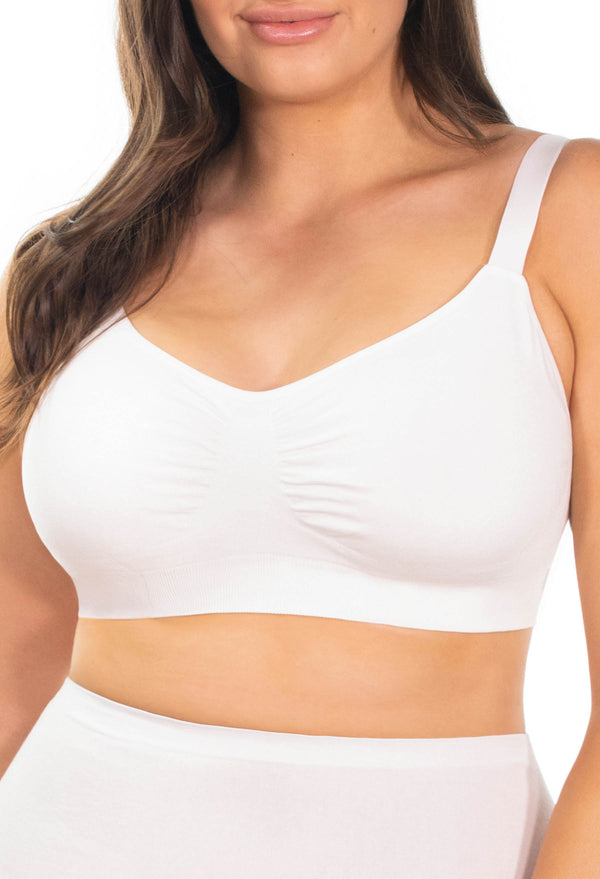 Bamboo Padded Wire Free Bra - Neutrals 3 Pack