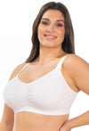 Bamboo Padded Wire Free Bra - 3 Pack - TEST