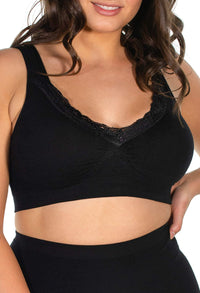 Cotton Pull On Sleep Bra