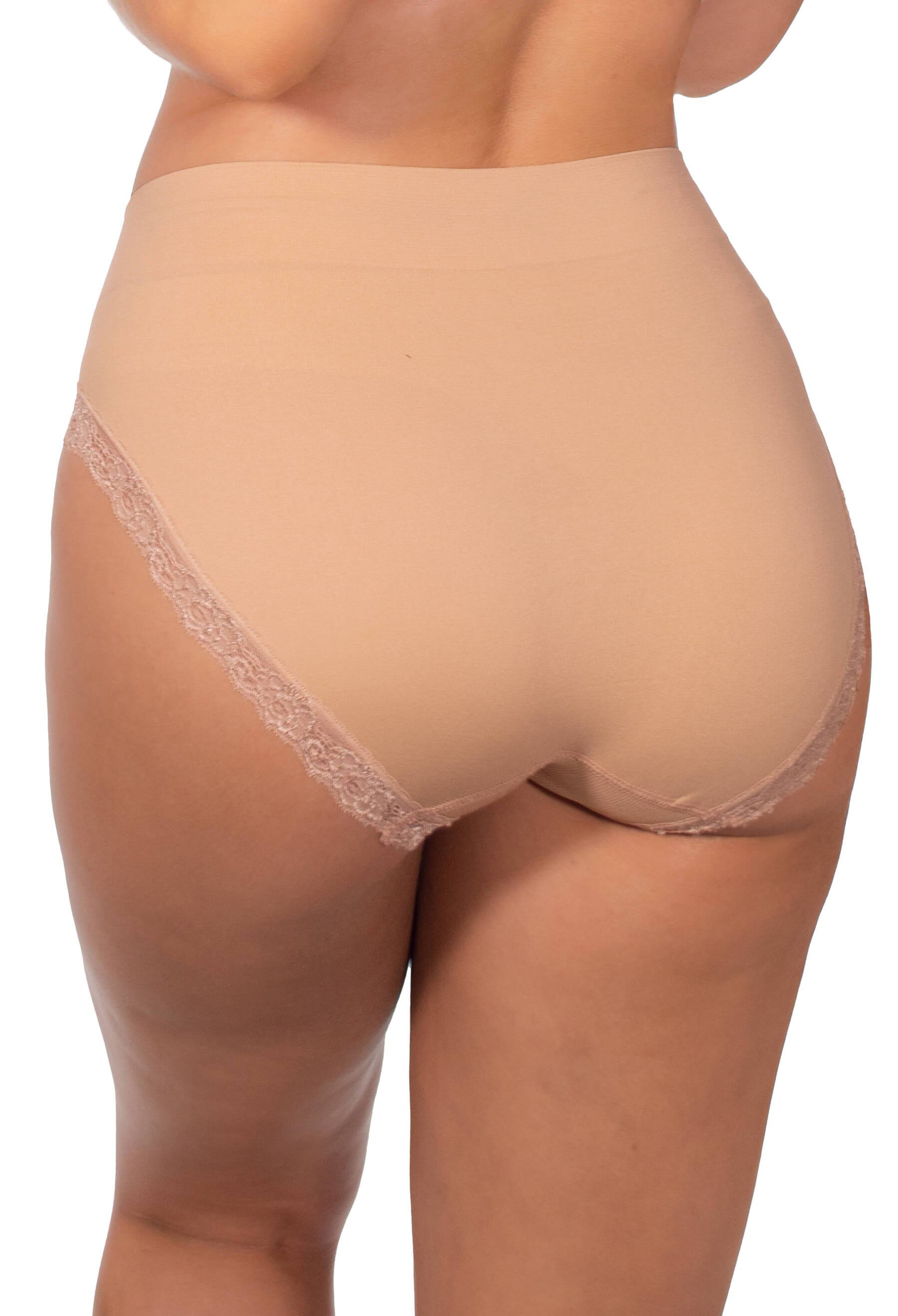 Invisible Lace Contour High Cut Brief