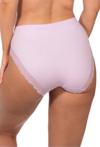 Invisible Lace Contour High Cut Brief