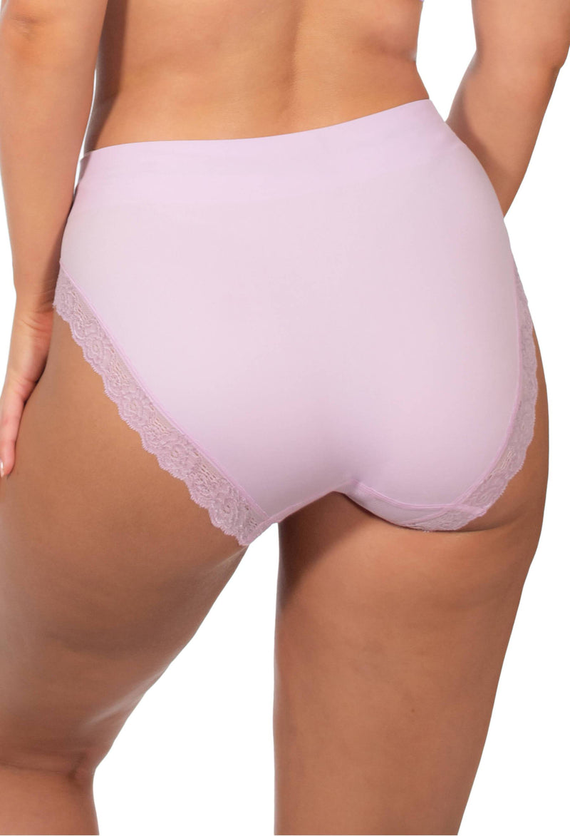 Invisible Lace Contour High Cut Brief