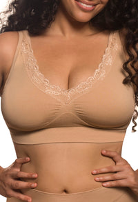 Lace Minimiser Wire Free Bra