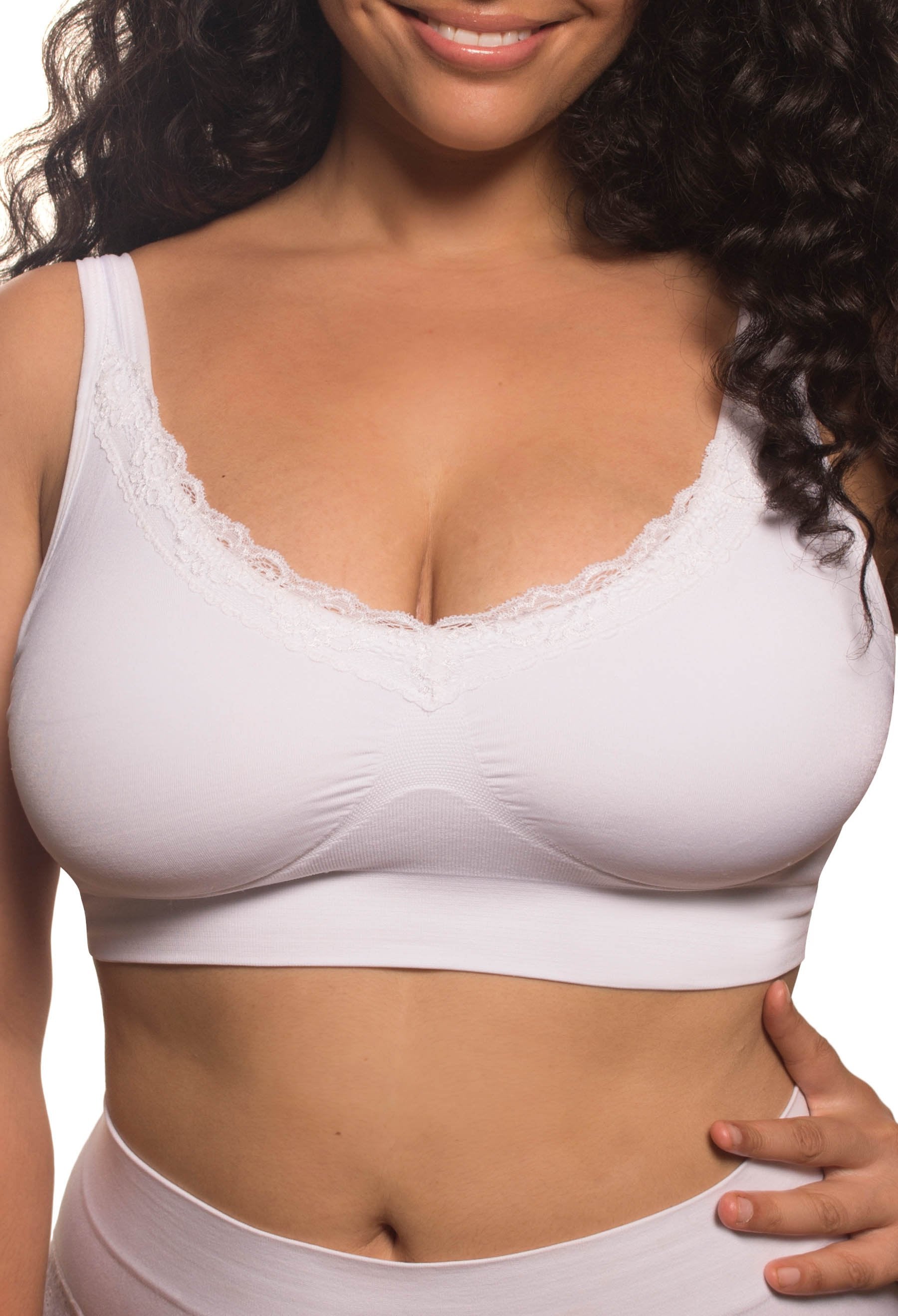 Lace Minimiser Wire Free Bra